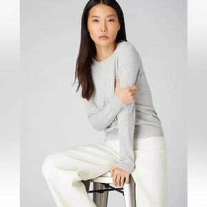 Like New - N. Peal Round Neck Cashmere Sweater - Size S